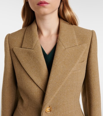 Single-breasted wool coat | Burberry