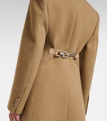 Single-breasted wool coat | Burberry
