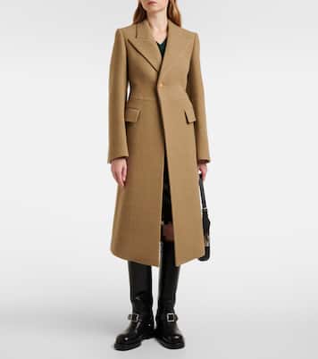 Single-breasted wool coat | Burberry