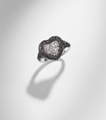 Ring Manaal aus 18kt Weißgold mit Diamanten | Kamyen