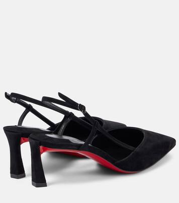 Condoroline 55 suede slingback pumps | Christian Louboutin