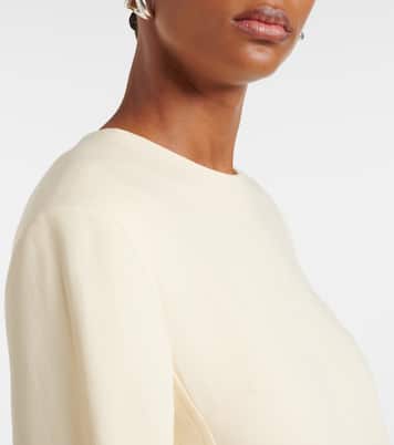 Maxikleid Pocket aus Crêpe | Toteme