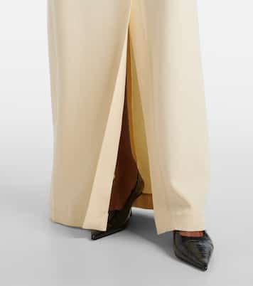 Maxikleid Pocket aus Crêpe | Toteme