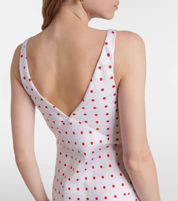 Robe aus Seiden-Twill | Rodarte