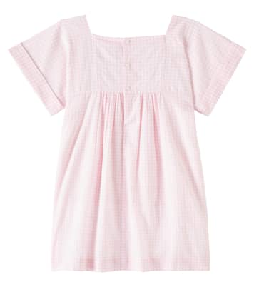 Paysanne smocked cotton dress | Bonpoint