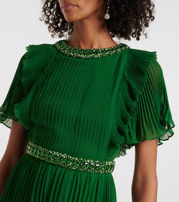 Robe mit Kristallen | Self-Portrait