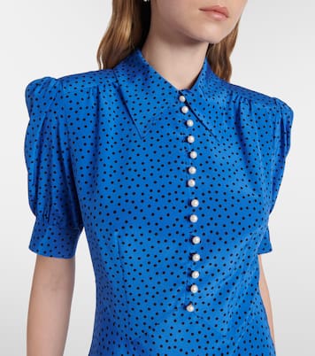 Maxikleid aus Seide | Alessandra Rich