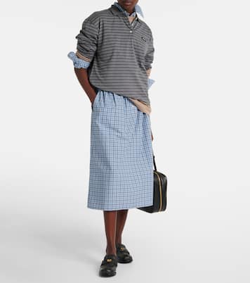 Loafers aus Leder | Miu Miu