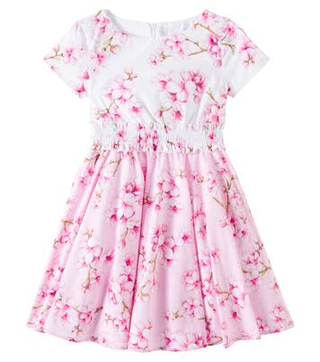 Printed cotton dress | Monnalisa