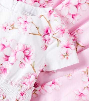 Printed cotton dress | Monnalisa