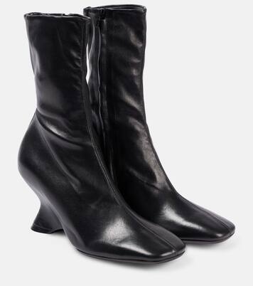 Ankle Boots aus Leder | Dries Van Noten