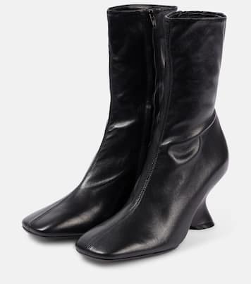 Ankle Boots aus Leder | Dries Van Noten