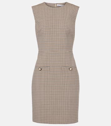 Houndstooth minidress | Veronica Beard