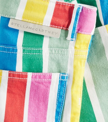 Striped cotton shorts | Stella McCartney Kids