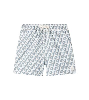 Printed swim trunks | Rylee + Cru