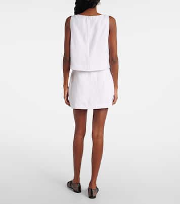 Val linen crop top | Posse