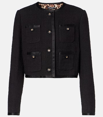 DG cotton-blend jacket | Dolce&Gabbana