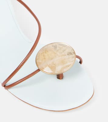 Verzierte Sandalen Doma 70 aus Leder | Christopher Esber