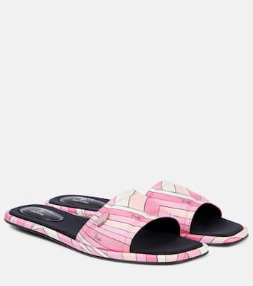 Pantoletten Iride aus Twill | Pucci