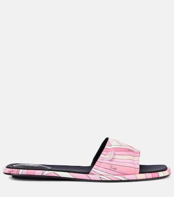 Pantoletten Iride aus Twill | Pucci