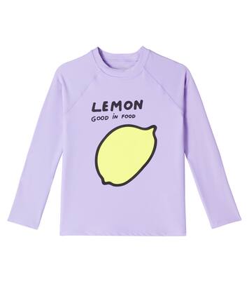 Lemon printed rashguard top | Jellymallow