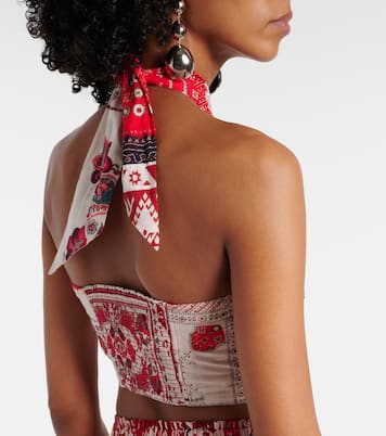 Top Feyza in cotone con stampa | Marant Etoile