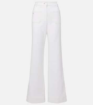 Jeans anchos Alina de tiro alto | Victoria Beckham