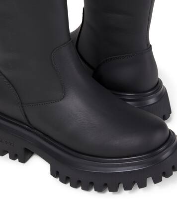 DG leather boots | Dolce&Gabbana Kids