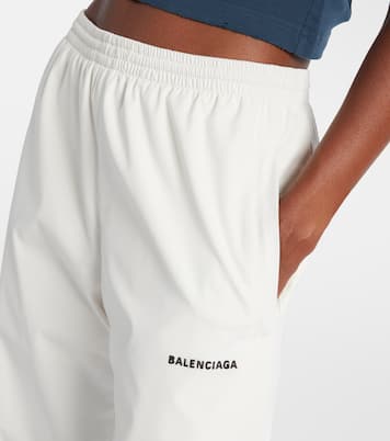 Pantalones de chándal rectos con logo | Balenciaga