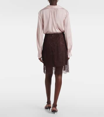 Midirock aus Spitze | Vince