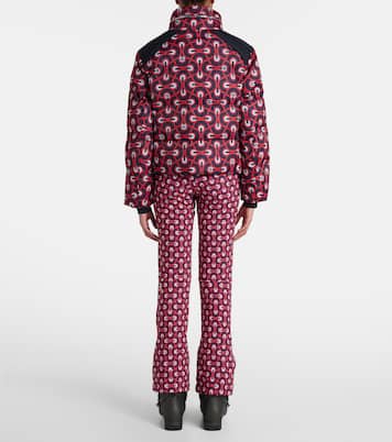 Tatum printed quilted ski jacket | Fusalp