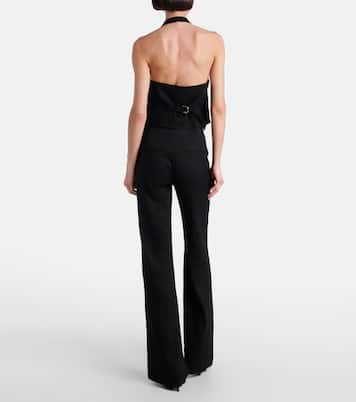 Arabella linen-blend vest | Veronica Beard