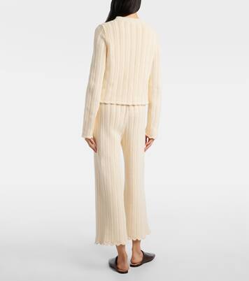 Pantalon évasé Petey en coton | Altuzarra