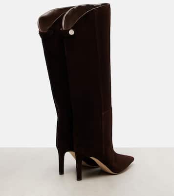 Alizze 85 suede knee-high boots | Jimmy Choo