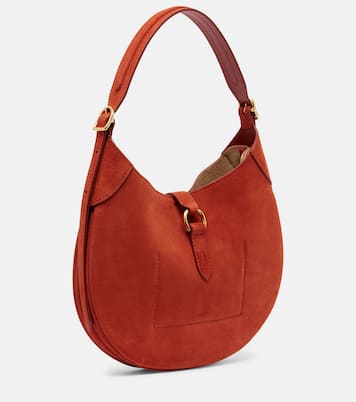 Sac Polo Id Medium en daim | Polo Ralph Lauren