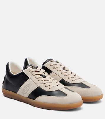 Sneakers Tabs aus Leder und Veloursleder | Tod's