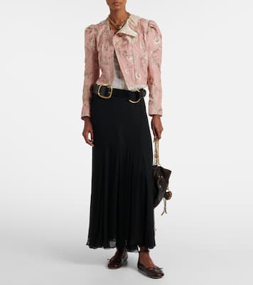 Giacca in jacquard di taffetà di misto seta | Chloé