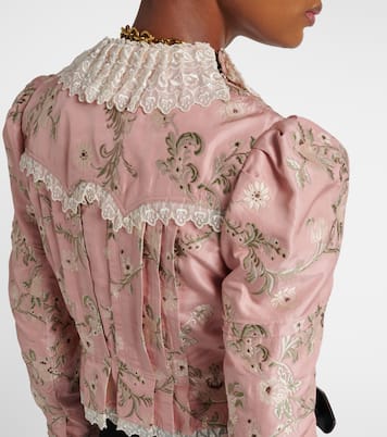 Giacca in jacquard di taffetà di misto seta | Chloé