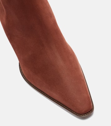 Aliera 50 suede ankle boots | Manolo Blahnik