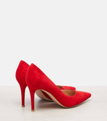 Gianvito 85 suede pumps | Gianvito Rossi