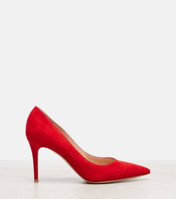 Gianvito 85 suede pumps | Gianvito Rossi