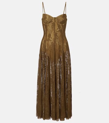 Lace midi dress | Norma Kamali