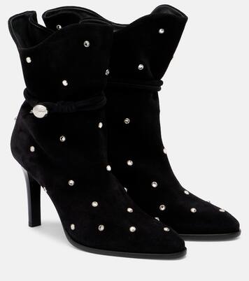 Lolya 90 embellished suede ankle boots | Isabel Marant