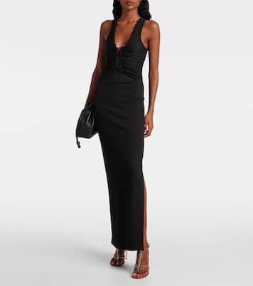 Verzierte Sandalen Ludo aus Veloursleder | Christopher Esber