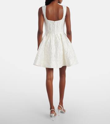 Bridal Vanilla Dreams bustier minidress | Rebecca Vallance