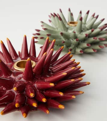 Fantastic Creatures Collection Spine ceramic candle holder by Beto Val | La DoubleJ