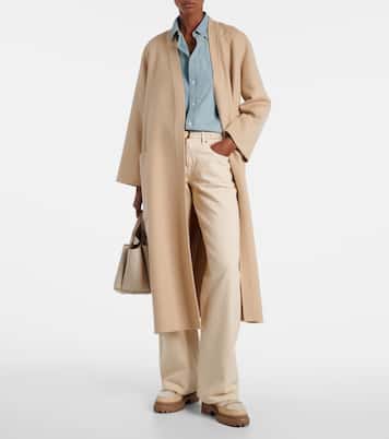 Shearling and leather ankle boots | Yves Salomon