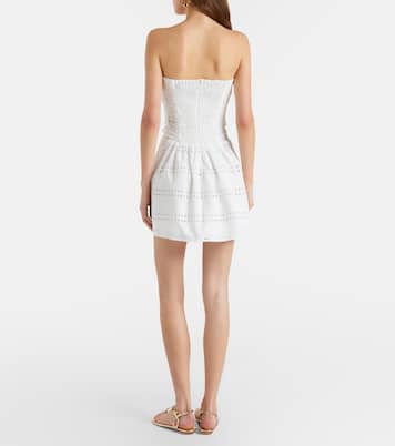 Roja broderie anglaise minidress | Faithfull