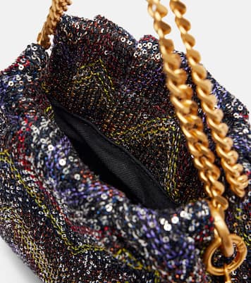 Caperdoni Small embellished pouch | Missoni