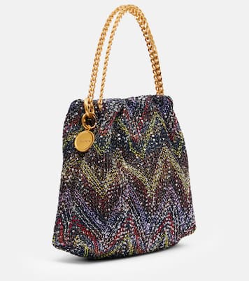 Caperdoni Small embellished pouch | Missoni